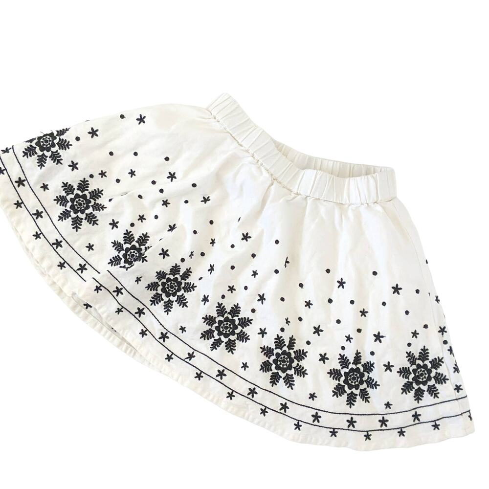 Tea‎ Collection Girls Embroidered Circle Skirt 4